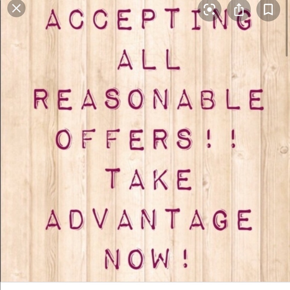 Closet clean out. Reasonable offers accepted